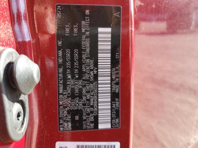 Photo 14 from auction – 2024 TOYOTA HIGHLANDER with VIN 5TDKDRBH0RS560325