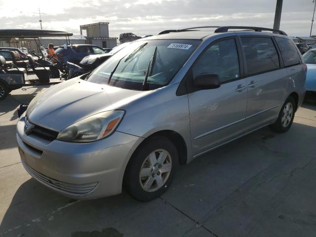 TOYOTA SIENNA CE 2004 with VIN 5TDZA23C44S160620 - Photo from auction