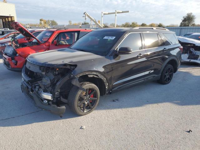 FORD EXPLORER S 2021 with VIN 1FM5K8GC6MGC22775 - Photo from auction