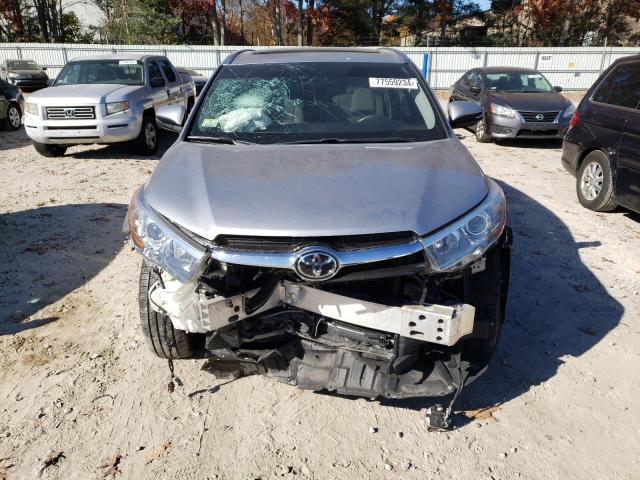 Photo 5 from auction – 2015 TOYOTA HIGHLANDER with VIN 5TDDKRFH1FS108078