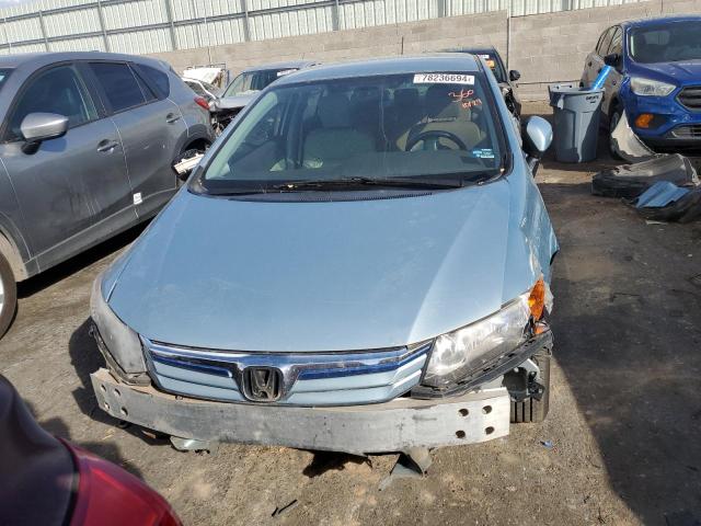 Photo 5 from auction – 2012 HONDA CIVIC HYBR with VIN JHMFB4F32CS008380
