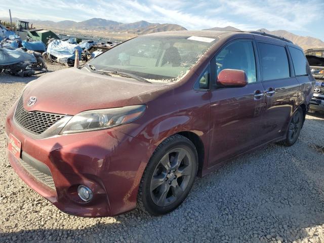 TOYOTA SIENNA SE 2016 with VIN 5TDXK3DC5GS730458 - Photo from auction