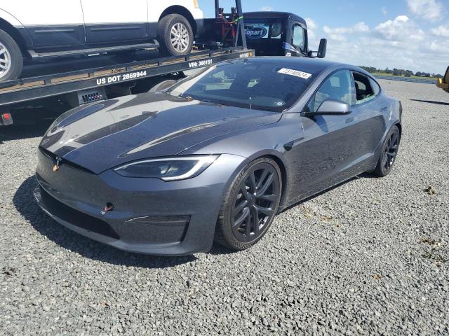 TESLA MODEL S 2022 with VIN 5YJSA1E5XNF477298 - Photo from auction