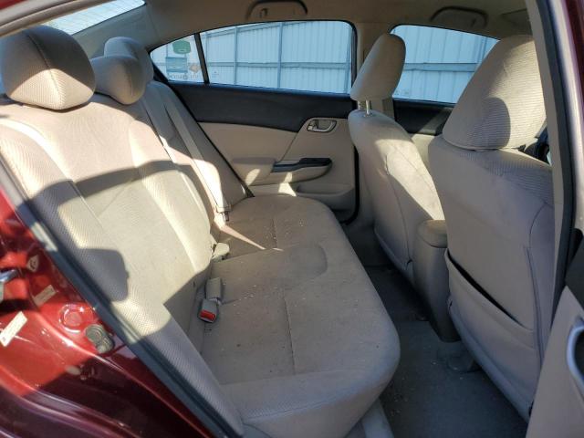 Photo 10 from auction – 2012 HONDA CIVIC LX with VIN 2HGFB2F57CH605783