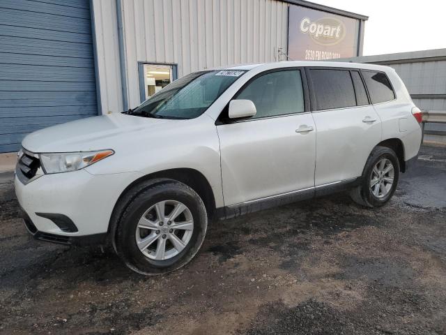 TOYOTA HIGHLANDER 2013 with VIN 5TDZA3EHXDS046510 - Photo from auction