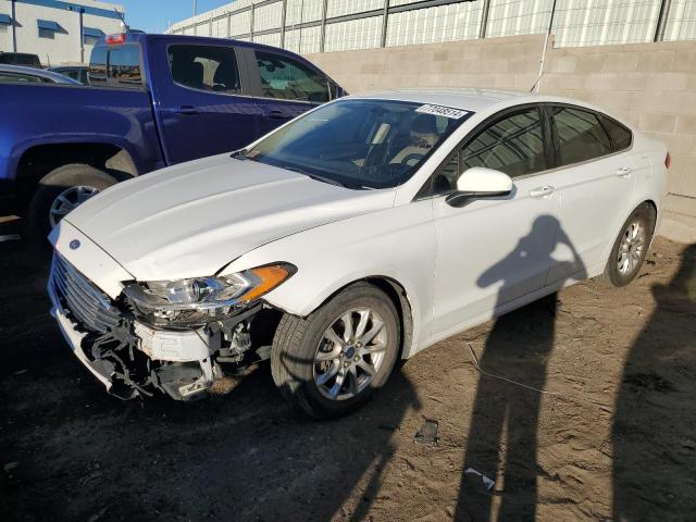 FORD FUSION S 2017 with VIN 3FA6P0G75HR283781 - Photo from auction