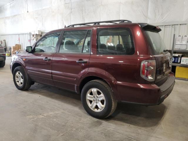 Photo 2 from auction – 2007 HONDA PILOT LX with VIN 5FNYF28147B012996