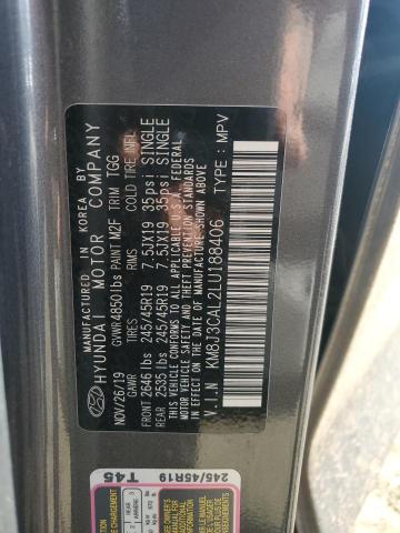 Photo 14 from auction – 2020 HYUNDAI TUCSON LIM with VIN KM8J3CAL2LU188406