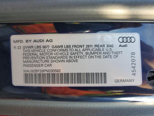 Photo 14 from auction – 2023 AUDI A6 ALLROAD with VIN WAU92BF29PN030582