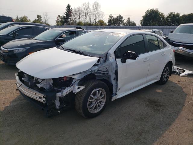 TOYOTA COROLLA LE 2023 with VIN JTDBDMHE0P3000111 - Photo from auction