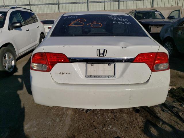 Photo 6 from auction – 2009 HONDA CIVIC LX with VIN 2HGFA16529H310080