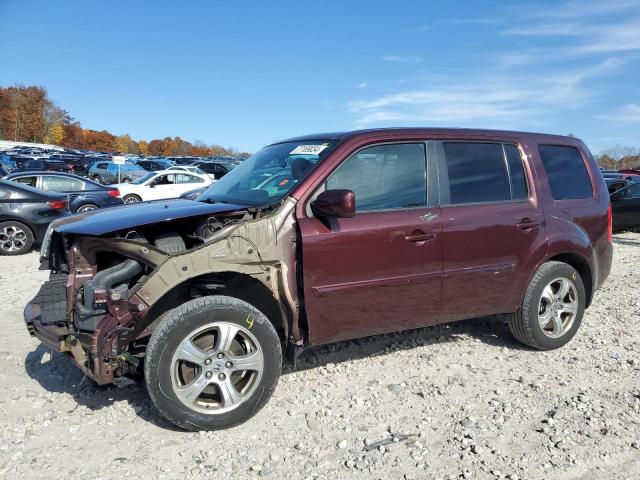 HONDA PILOT EXLN 2014 with VIN 5FNYF4H70EB047337 - Photo from auction