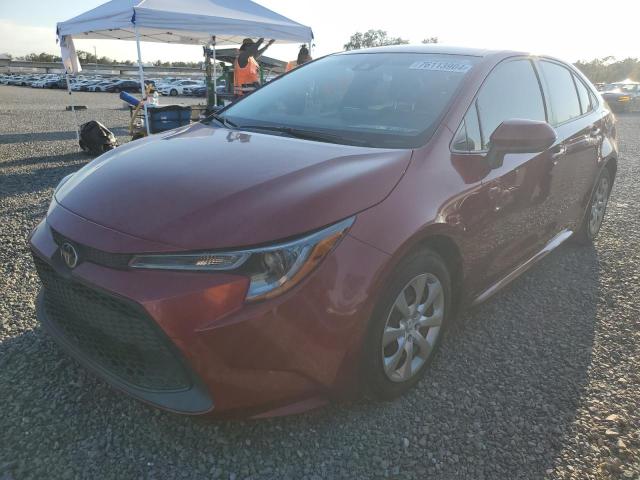TOYOTA COROLLA LE 2022 with VIN JTDEPMAE7NJ203570 - Photo from auction