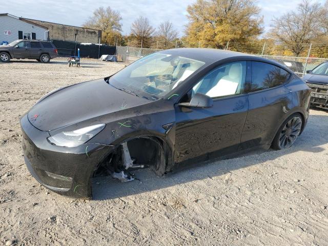 TESLA MODEL Y 2022 with VIN 7SAYGDEF6NF377768 - Photo from auction