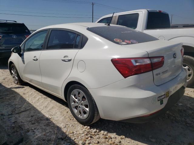 Photo 2 from auction – 2016 KIA RIO LX with VIN KNADM4A30G6686728