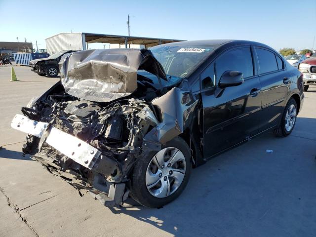 HONDA CIVIC LX 2013 with VIN 2HGFB2F53DH590636 - Photo from auction