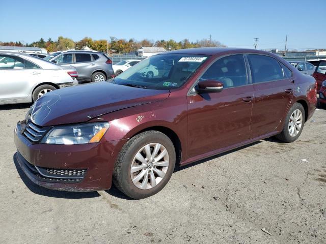 VOLKSWAGEN PASSAT S 2014 with VIN 1VWAS7A3XEC104305 - Photo from auction