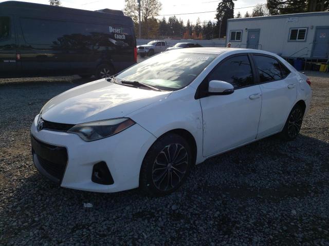 TOYOTA COROLLA L 2015 with VIN 2T1BURHE0FC291776 - Photo from auction
