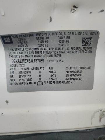 Photo 14 from auction – 2018 GMC TERRAIN SL with VIN 3GKALMEX6JL137039