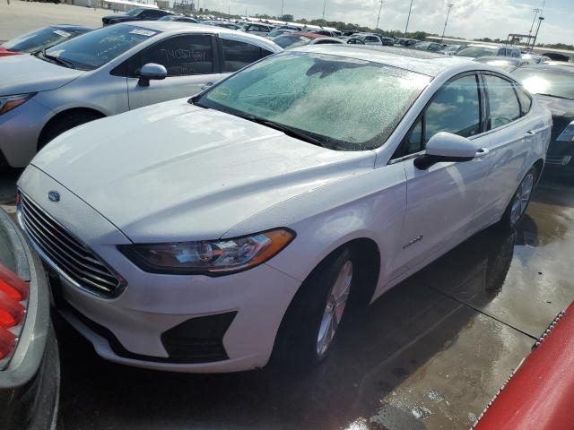 FORD FUSION SE 2019 with VIN 3FA6P0LU9KR262094 - Photo from auction