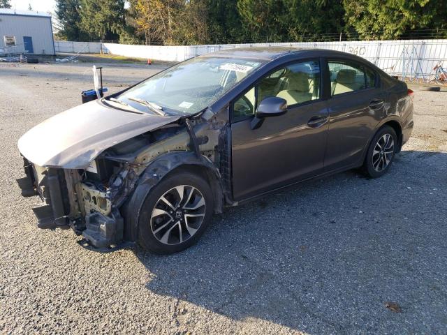 HONDA CIVIC EX 2014 with VIN 2HGFB2F86EH525601 - Photo from auction