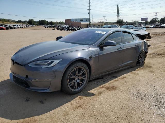 TESLA MODEL S 2021 with VIN 5YJSA1E65MF447181 - Photo from auction