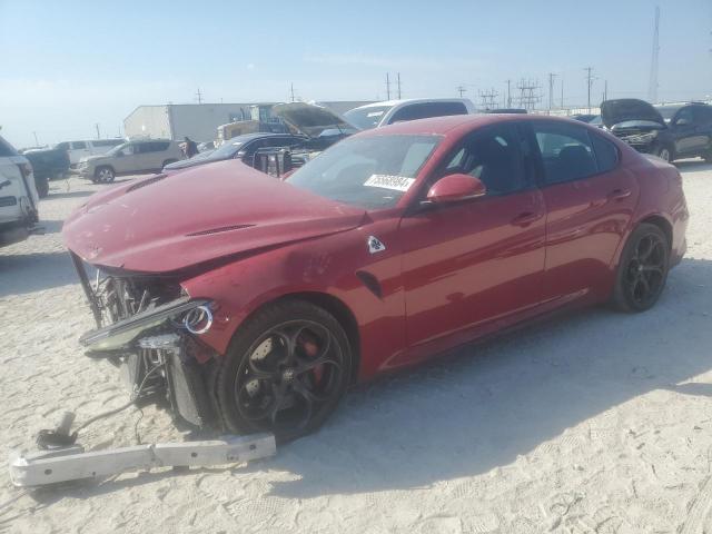 Photo 1 from auction – 2017 ALFA ROMEO GIULIA QUA with VIN ZARFAEAV2H7560853