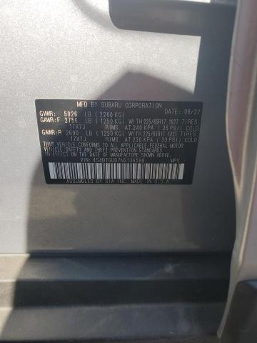 Photo 14 from auction – 2022 SUBARU OUTBACK WI with VIN 4S4BTGUD7N3136598