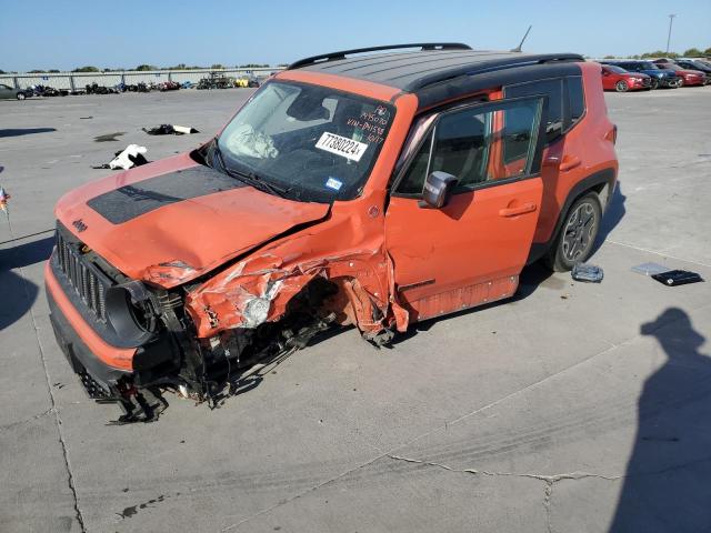 JEEP RENEGADE T 2016 with VIN ZACCJBCT1GPD41598 - Photo from auction