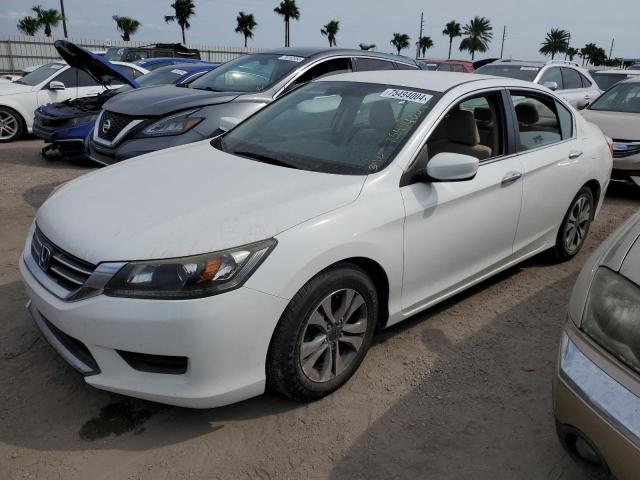 HONDA ACCORD LX 2013 with VIN 1HGCR2F33DA245960 - Photo from auction