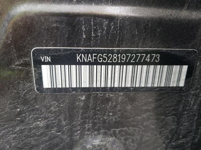 Photo 14 from auction – 2009 KIA RONDO BASE with VIN KNAFG528197277473