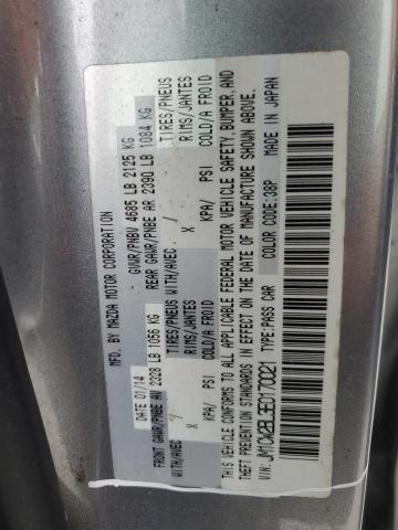 Photo 14 from auction – 2014 MAZDA 5 SPORT with VIN JM1CW2BL3E0170021