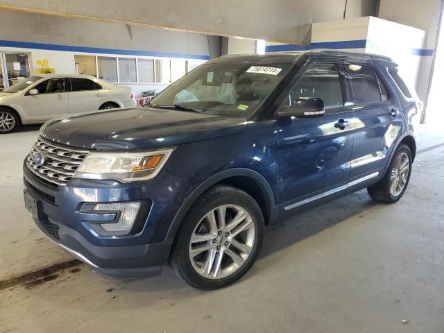 FORD EXPLORER X 2017 with VIN 1FM5K8D87HGB89355 - Photo from auction