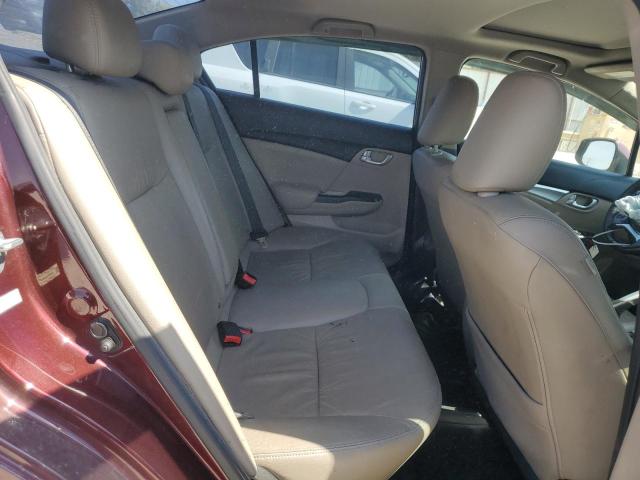 Photo 10 from auction – 2013 HONDA CIVIC EXL with VIN 19XFB2F97DE226037