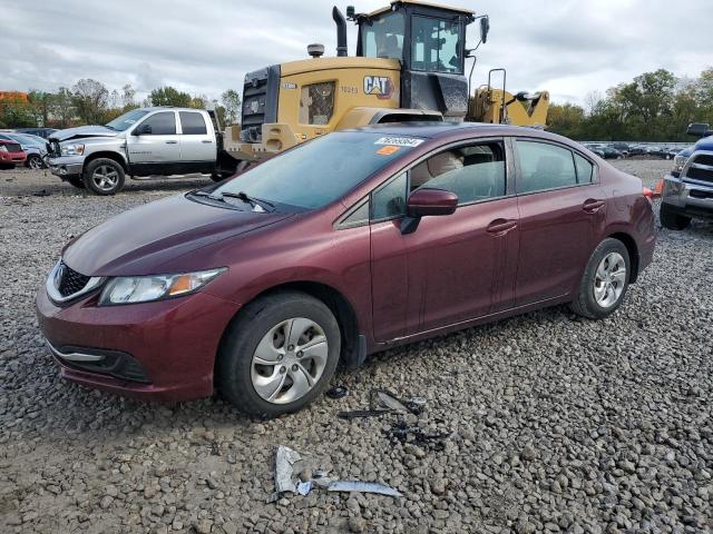 HONDA CIVIC LX 2014 with VIN 19XFB2F50EE019231 - Photo from auction