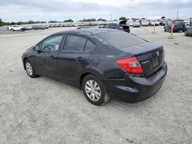 Photo 2 from auction – 2012 HONDA CIVIC LX with VIN 2HGFB2F53CH599142
