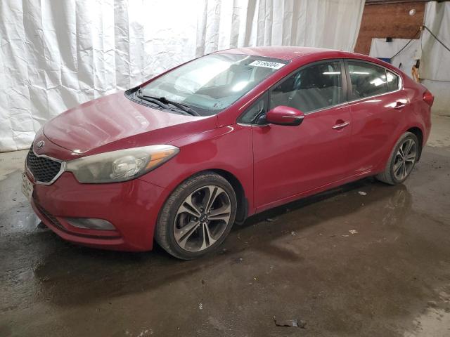 KIA FORTE EX 2015 with VIN KNAFX4A8XF5262604 - Photo from auction