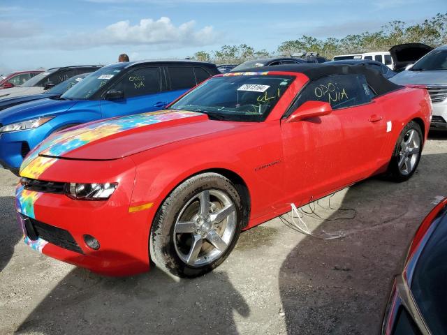 CHEVROLET CAMARO LT 2015 with VIN 2G1FD3D37F9212437 - Photo from auction