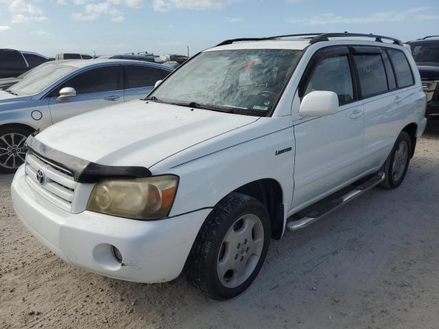 TOYOTA HIGHLANDER 2006 with VIN JTEDP21A460098230 - Photo from auction