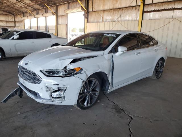 FORD FUSION TIT 2019 with VIN 3FA6P0K91KR271093 - Photo from auction