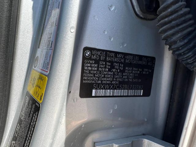 Photo 10 from auction – 2011 BMW X3 XDRIVE3 with VIN 5UXWX7C52BL732782