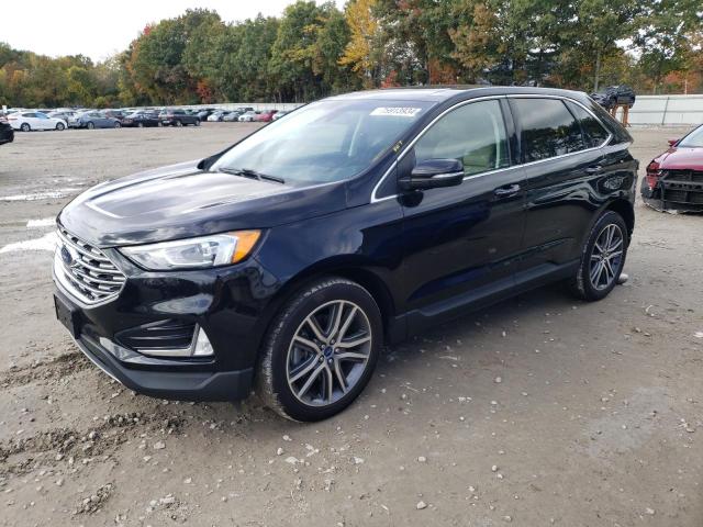 FORD EDGE TITAN 2019 with VIN 2FMPK4K93KBC13338 - Photo from auction