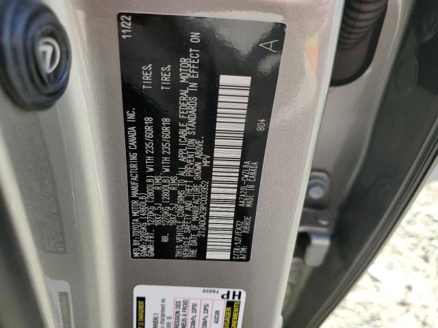 Фото 14 с аукциона – 2023 LEXUS NX 250 с VIN 2T2ADCAZ9PC003952