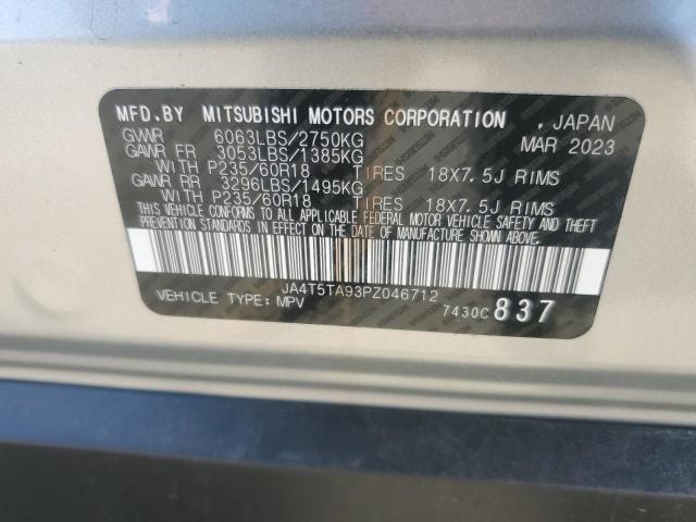 Photo 14 from auction – 2023 MITSUBISHI OUTLANDER with VIN JA4T5TA93PZ046712