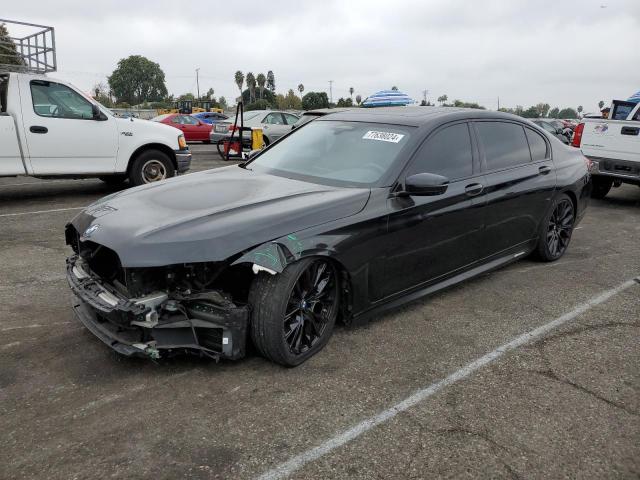 BMW 740 I 2022 with VIN WBA7T2C01NCH12505 - Photo from auction