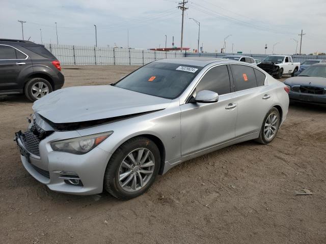 INFINITI Q50 BASE 2014 with VIN JN1BV7AR5EM690671 - Photo from auction