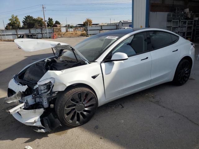 TESLA MODEL 3 2023 with VIN 5YJ3E1EC4PF599830 - Photo from auction