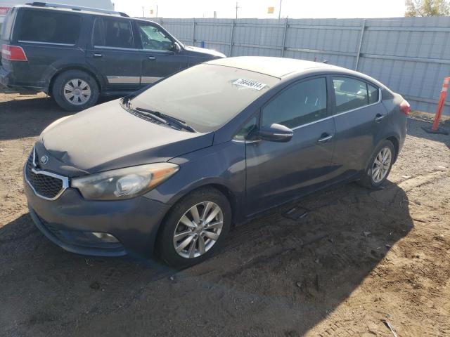 KIA FORTE EX 2014 with VIN KNAFX4A85E5047405 - Photo from auction