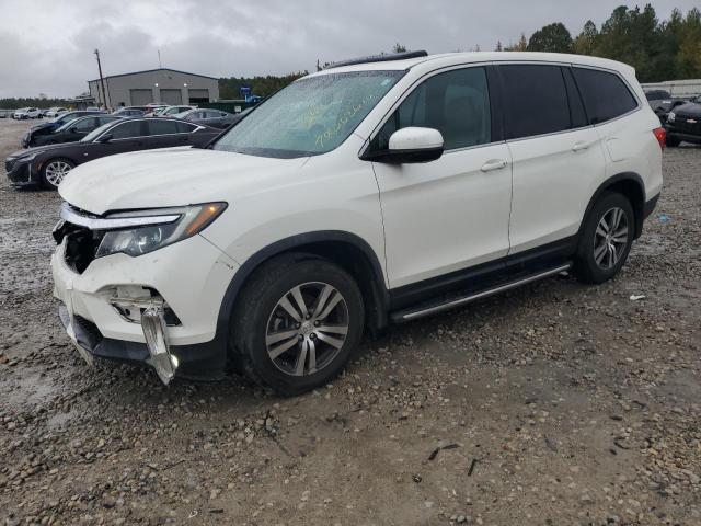 HONDA PILOT EXL 2017 with VIN 5FNYF5H5XHB027718 - Photo from auction