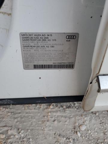 Photo 14 from auction – 2015 AUDI Q5 TDI PRE with VIN WA1CMAFP8FA128026